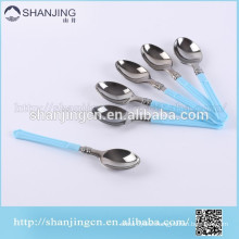 Plastic Material colorful spoon customized plastic spoon